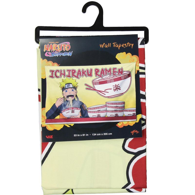 Naruto Shippuden Tapestry Wall Art Hanging Decor Anime Ichiraku Ramen 53" x 81"