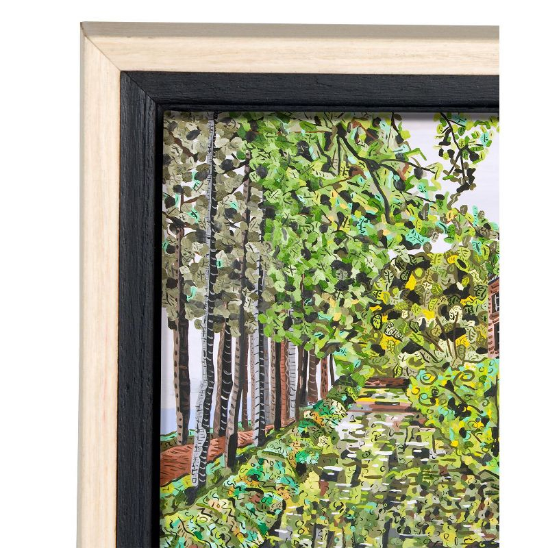 Creative Mark Illusions Floater Frame For 3/4" Deep Canvases - 16x20" Natural - Set of 6 - For Galleries & Home Decor - Wood Float Frame for Canvas