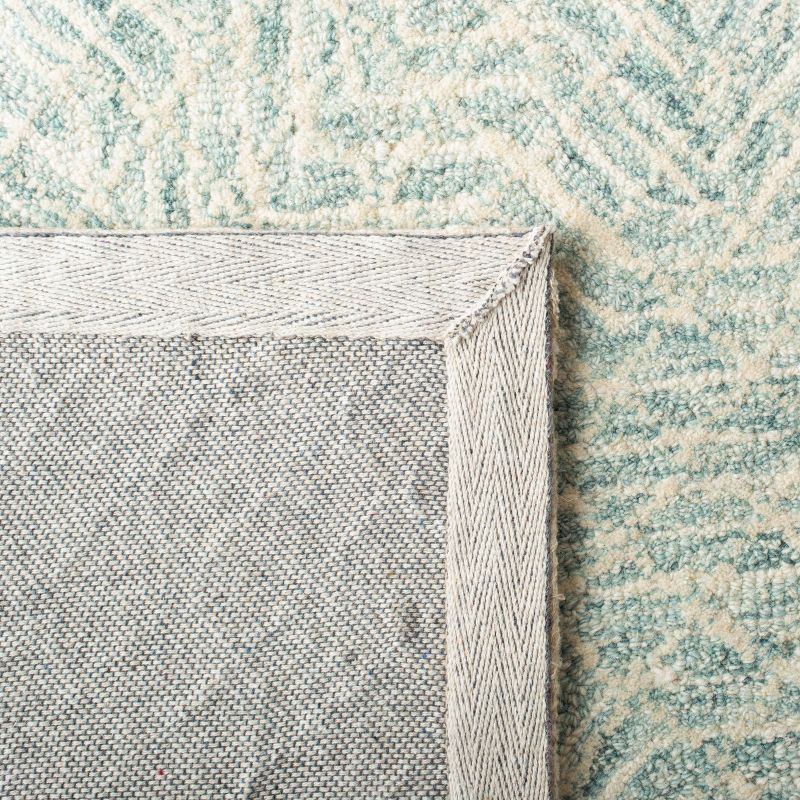 Capri CPR215 Tufted Indoor Area Rug - Blue/Ivory - 7'x7' - Safavieh