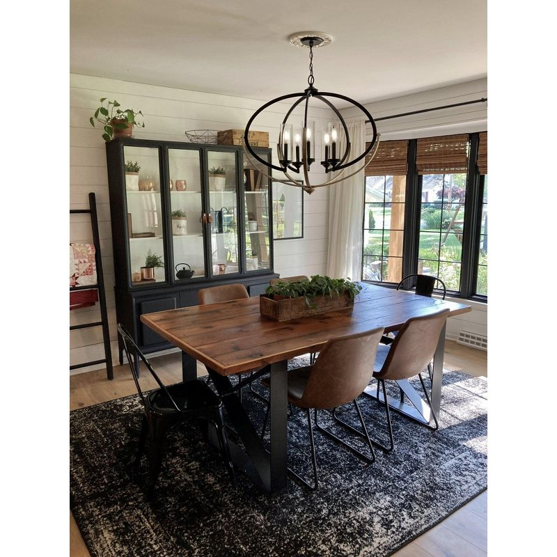 Urban Ambiance Luxury Mediterranean Chandelier,  27-7/8"H x 33-3/4"W,  Olde Bronze Finish, UHP2351