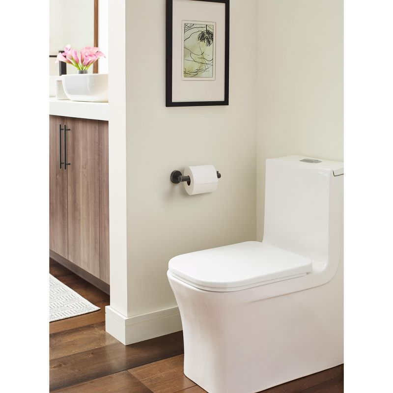 Amerock Arrondi Oil-Rubbed Bronze Single Post Toilet Paper Holder