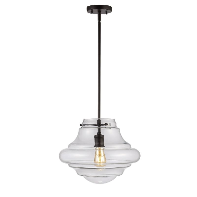 Oslen 15" Pendant - PND4115 - Oil Rub Bronze - Safavieh