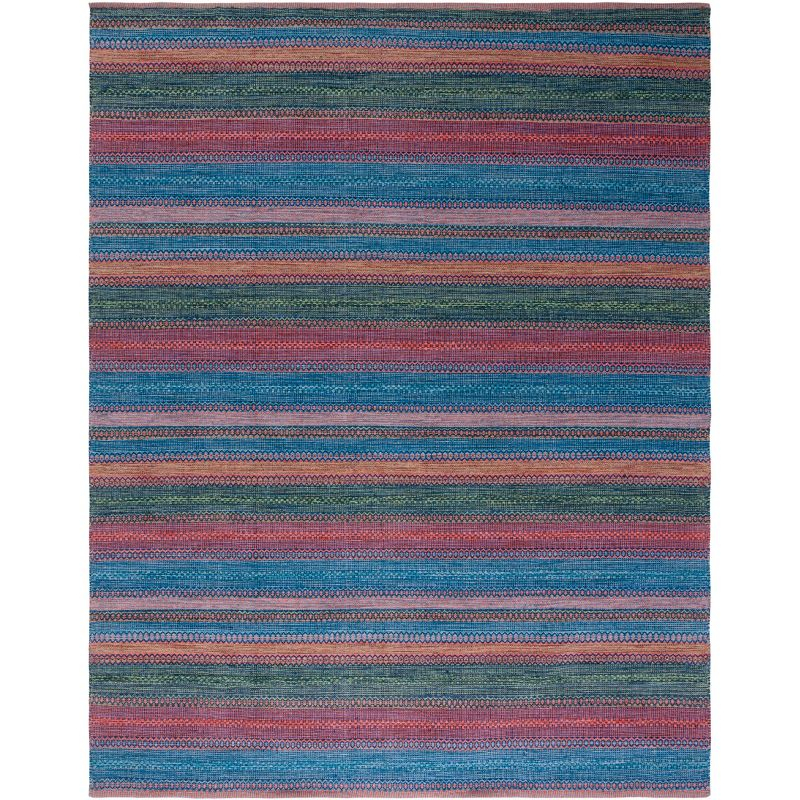 Kilim KLM475 Hand Woven Area Rug - Orange/Green - 8'x10' - Safavieh.