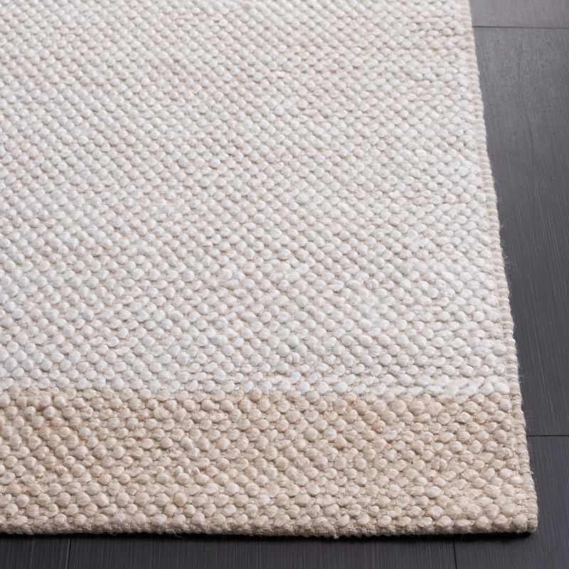 Natura NAT324 Flat Weave Indoor Area Rug - Ivory/Beige - 5'x8' - Safavieh