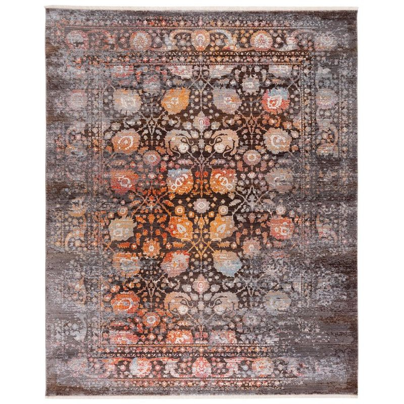 Vintage Persian VTP410 Power Loomed Indoor Area Rug - Brown/Multi - 9'x11'7" - Safavieh.