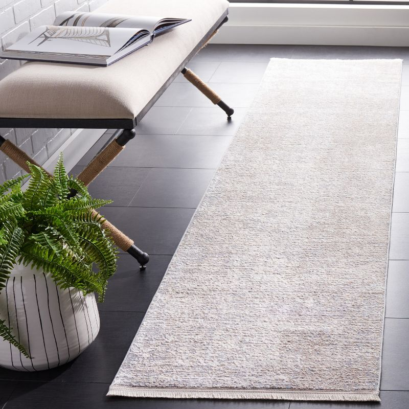 Marmara MRM312 Power Loomed Runner Rug - Gray/Beige Blue - 2'x8' - Safavieh.