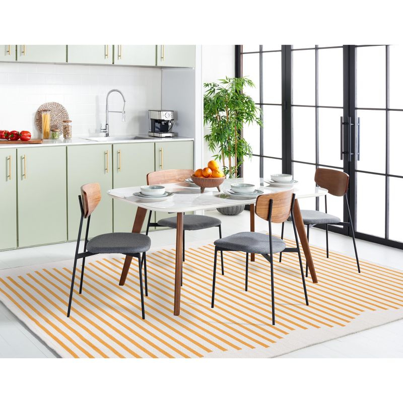 Montauk MTK313 Hand Woven Indoor Area Rug - Ivory/Gold - 9'x12' - Safavieh