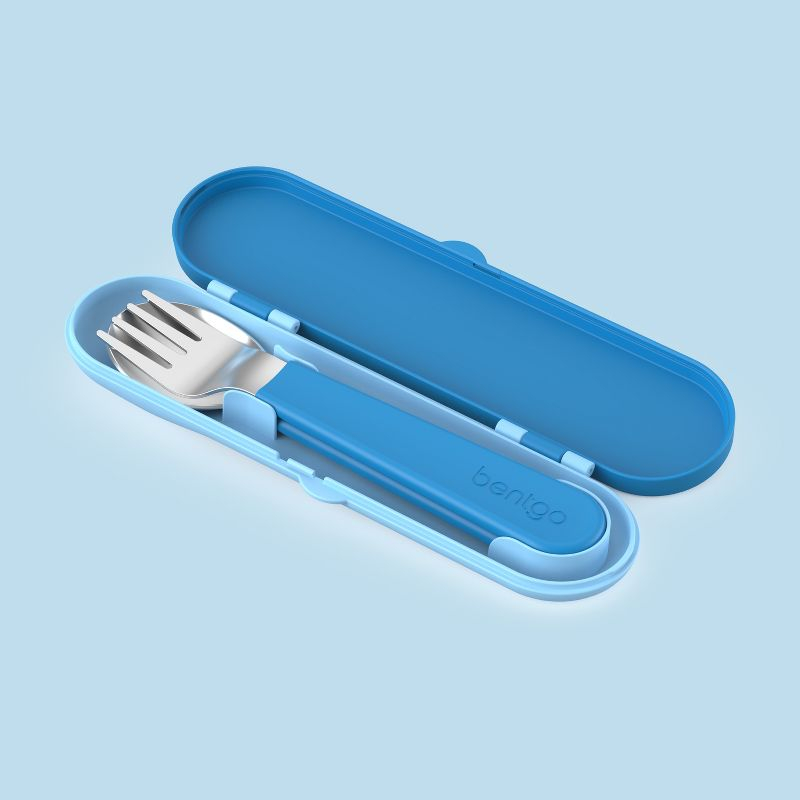 Bentgo Kids' Stainless Steel Utensil - Blue