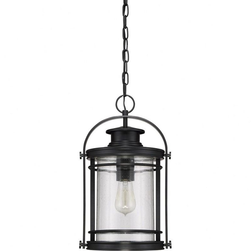 Quoizel Lighting Booker 1 - Light Pendant in  Mystic Black