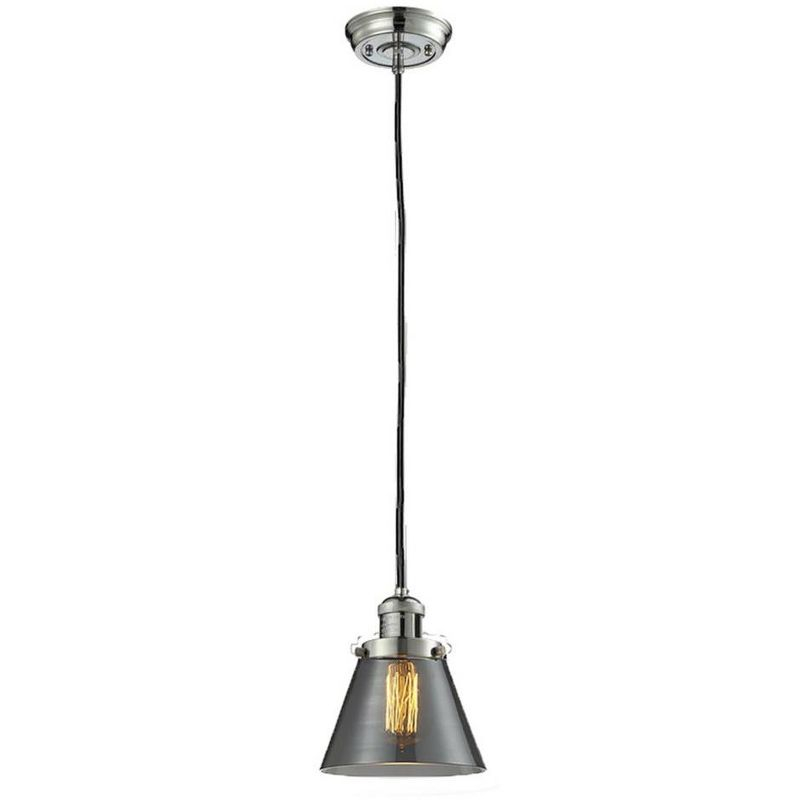 Innovations Lighting Cone 1 - Light Pendant in  Polished Nickel