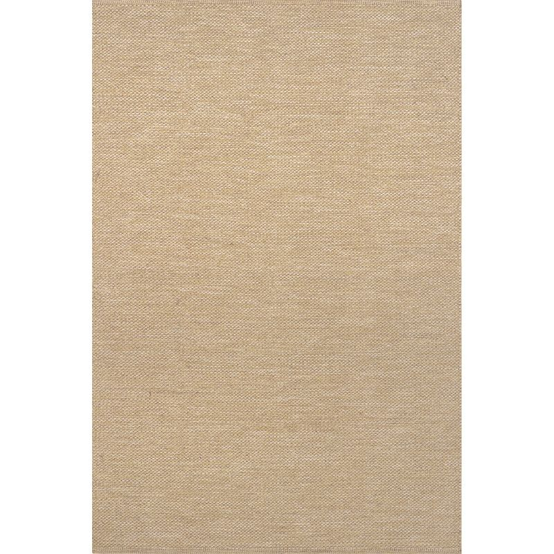 Nuloom Alessi Hand Woven Cotton Indoor Area Rug, 5' x 8', Beige