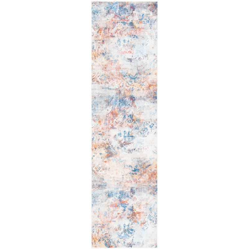 Vintage Persian VTP420 Power Loomed Indoor Runner Rug - Blue/Beige - 2'2"x8' - Safavieh