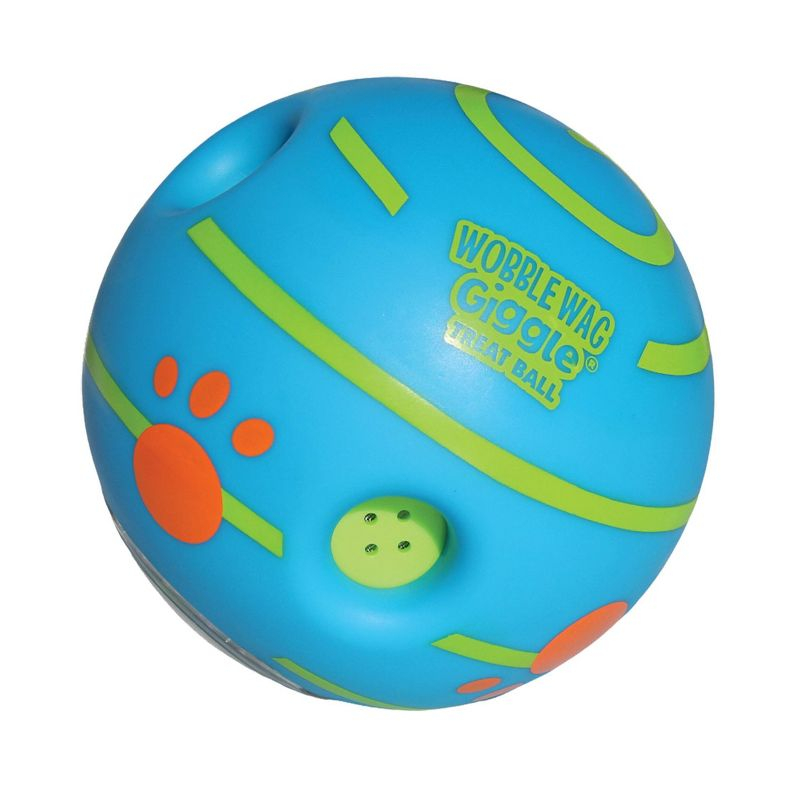 Pets Know Best Wobble Wag Giggle Dog Treat Dispenser Ball Toy