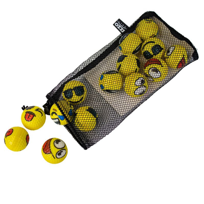 Izzo Golf Emoji Practice Balls 12 Pack