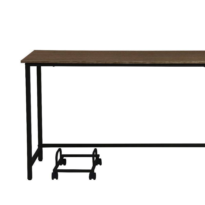 Acme Furniture 66" Dazenus Desk Black/Oak Finish