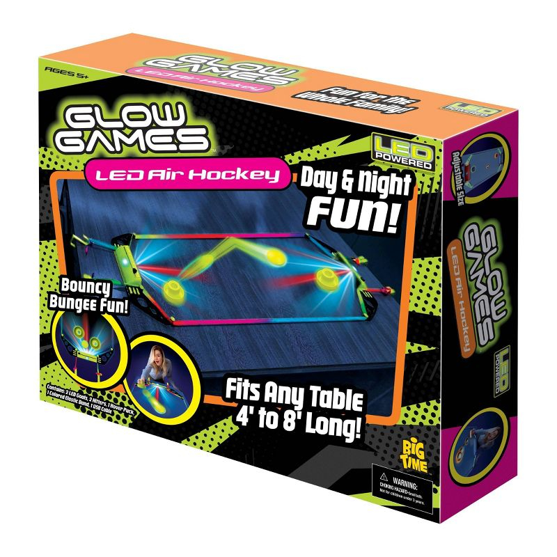 Glow Games Table Air Hockey
