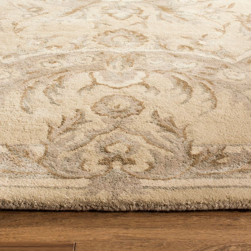 Savonnerie SAV623 Hand Tufted Area Rug - Sand - 6'x9' - Safavieh.