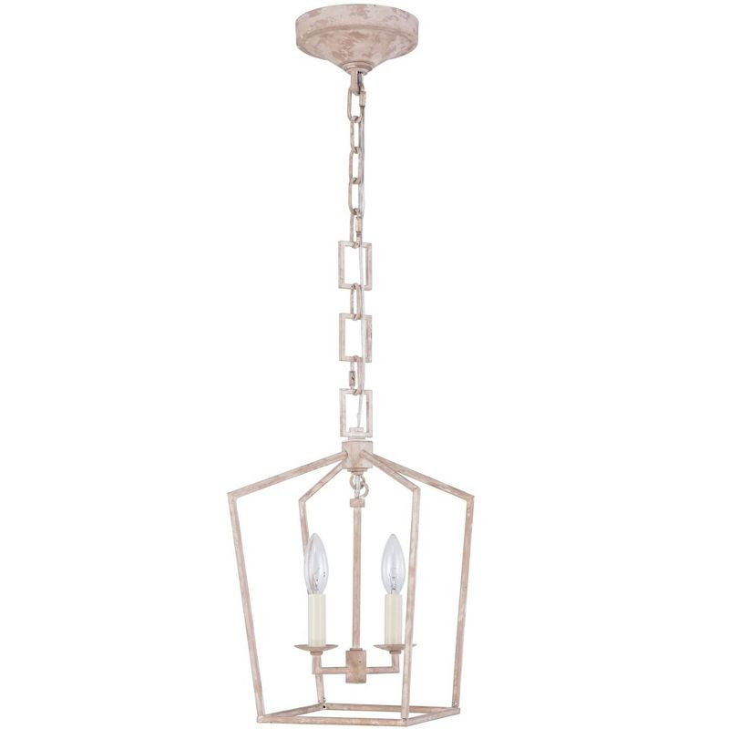 Elegant Lighting Denmark 2 light Golden Iron Pendant
