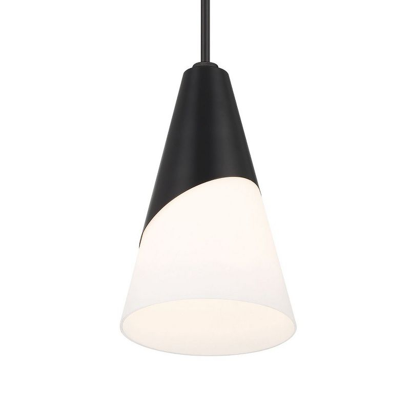 Crystorama Lighting Tori 1 - Light Pendant in  Matte Black