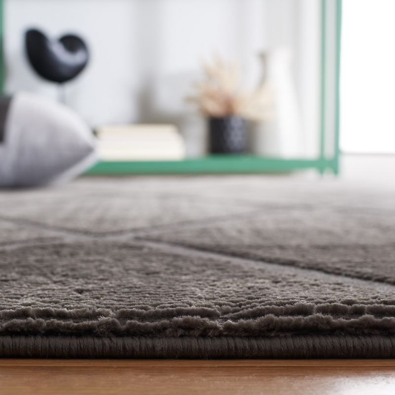 Revive REV104 Power Loomed Accent Rug - Charcoal - 2'7"x5' - Safavieh.