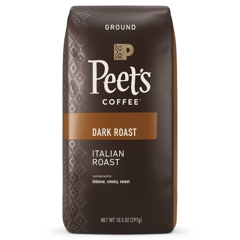 Peet's Italian Dark Roast Ground Coffee - 10.5oz