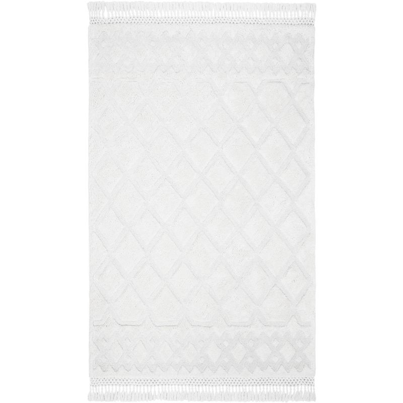 Casablanca CSB651 Hand Tufted Indoor Area Rug - Ivory - 6'x9' - Safavieh