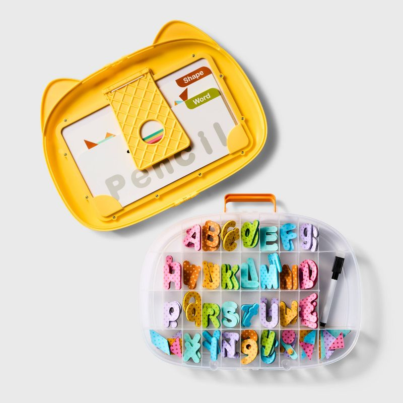 Magnetic Alphabet Set - 252pc - Gigglescape™: Educational Magnetic Letters for Toddlers, Alphabet Magnets, Ages 3+