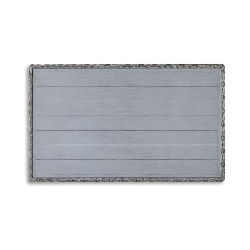 Signature Design by Ashley Casual Naples Beach Outdoor Multi-use Table Light Gray