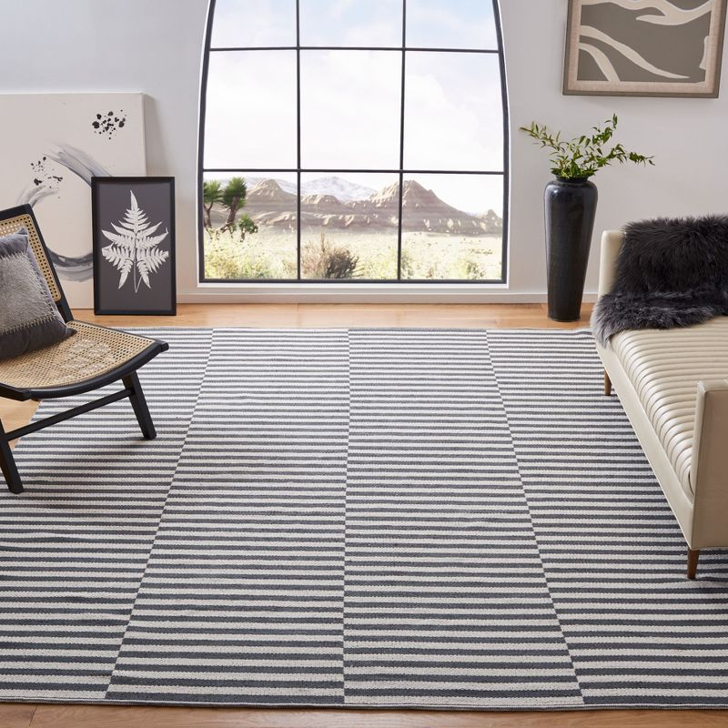 Montauk MTK715 Hand Woven Area Rug - Ivory/Gray - 7'x9' - Safavieh.