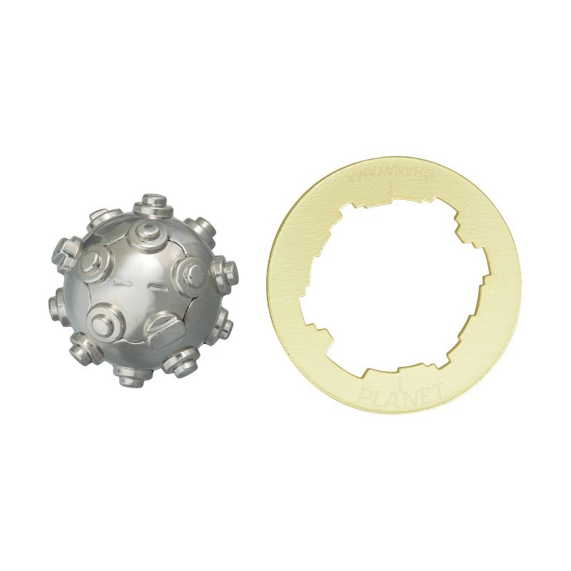 Bepuzzled Hanayama Level 4 Planet Cast Puzzle - 2pc
