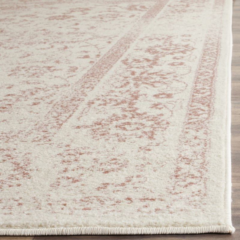 Adirondack ADR109 Machine Made Indoor Area Rug - Ivory/Rose - 11'x15' - Safavieh