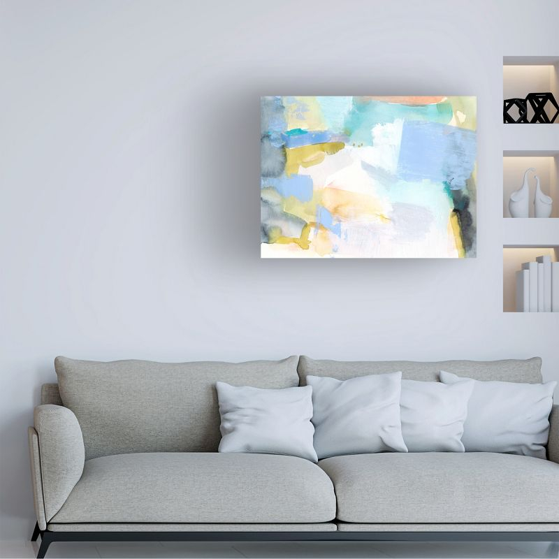 Victoria Barnes  Abstracted Spring I Canvas Art