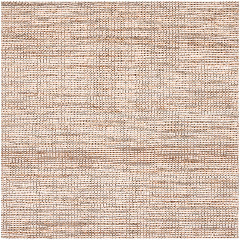 Natural Fiber NFB553 Hand Tufted Area Rug - Natural/Ivory - 4'x4' - Safavieh.