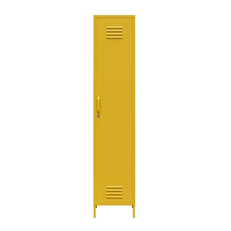 RealRooms Shadwick Single Metal Locker Storage Cabinet