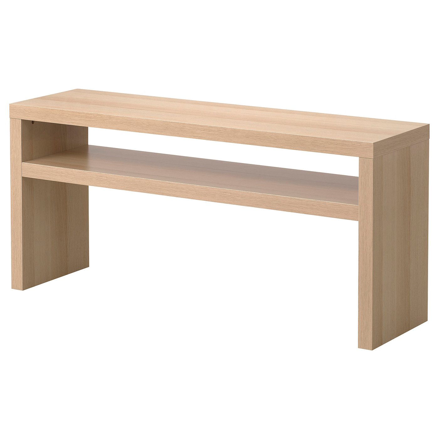 LACK Console table - white stained oak 55 1/8x15 3/8 "
