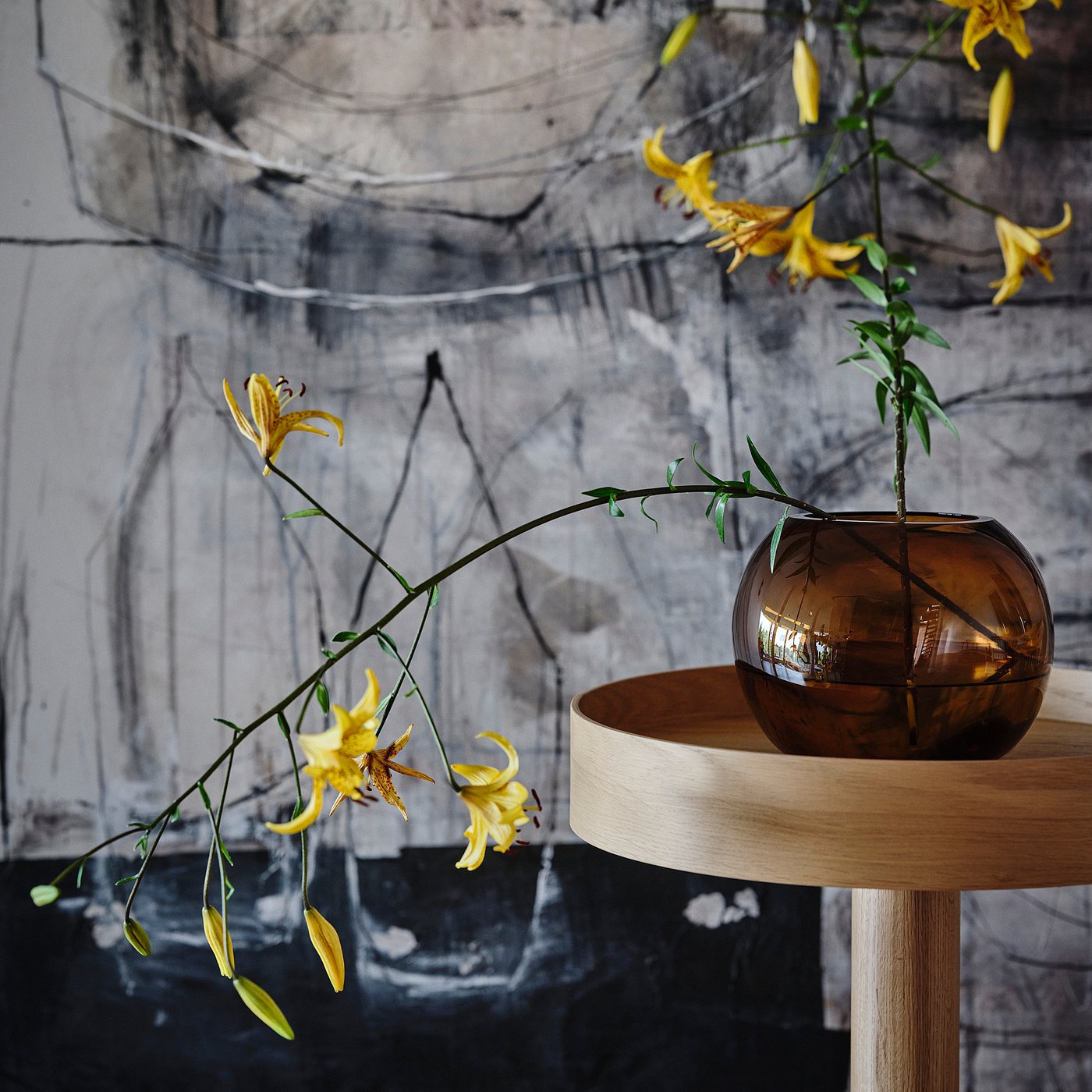 STOCKHOLM 2025 Vase - brown 7 ¾ "