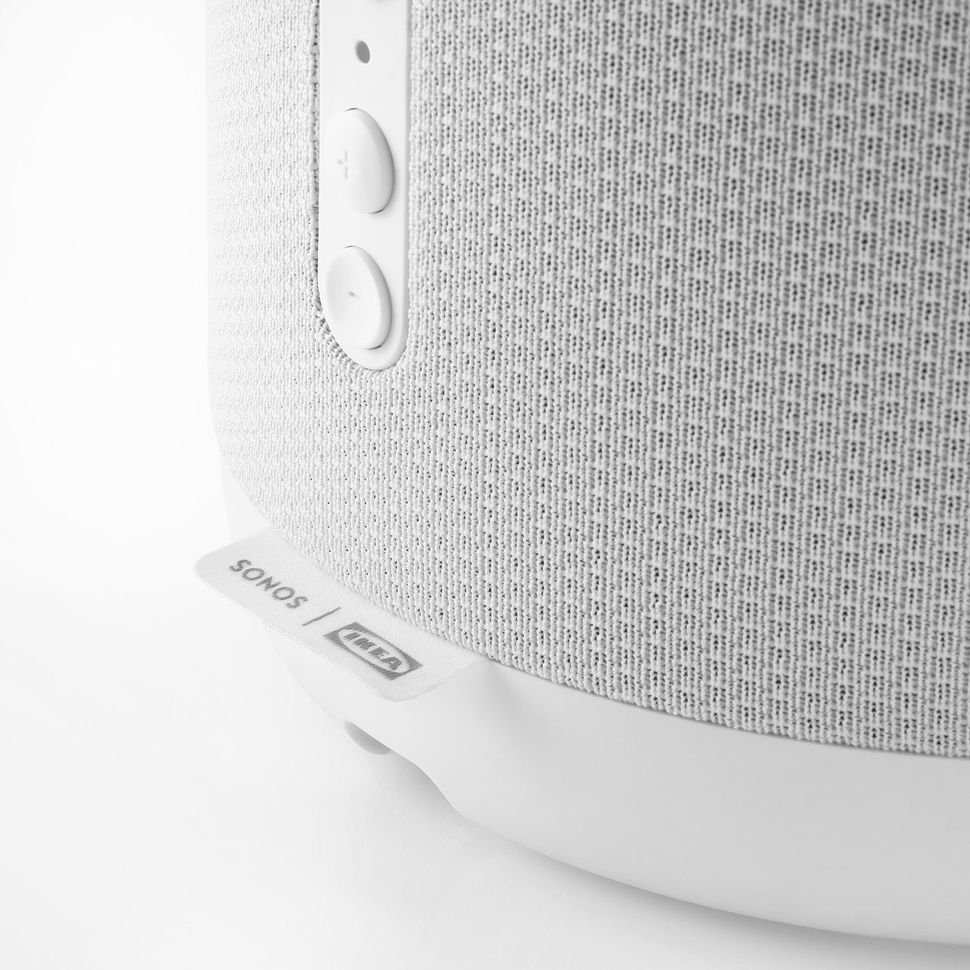 SYMFONISK Sonos speaker lamp, glass shade - white