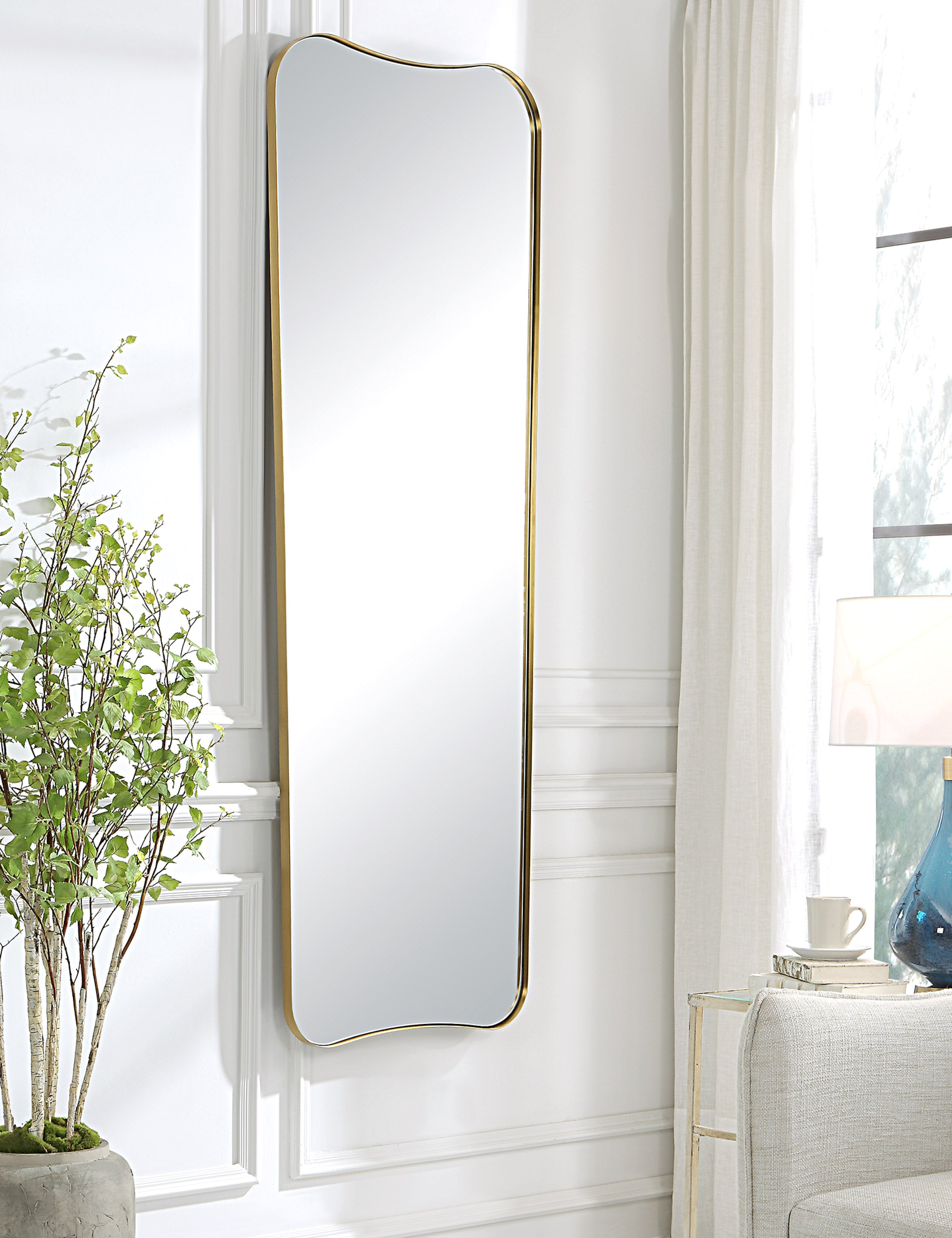Belvoir Full Length Mirror - Gold
