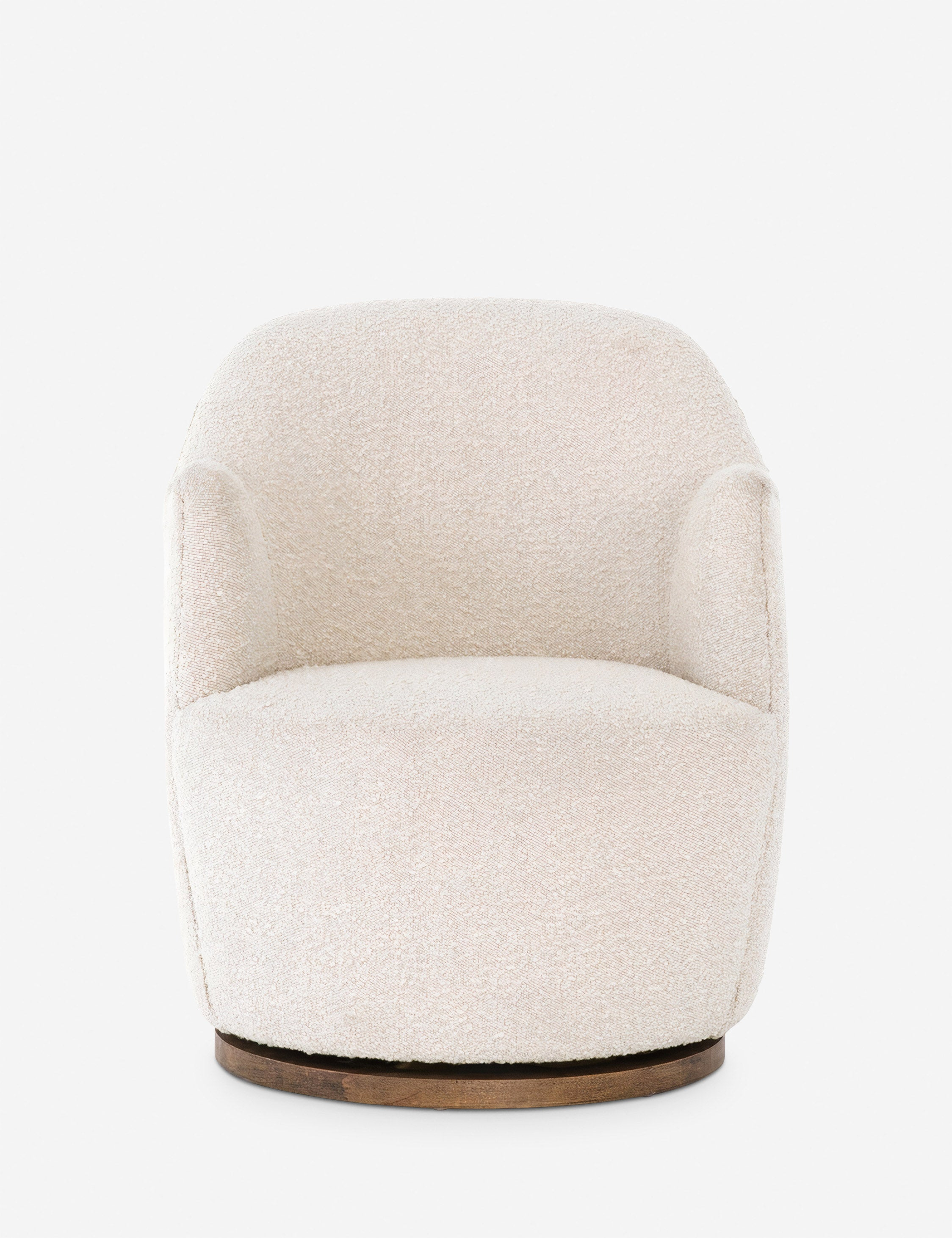 Margie Swivel Chair - Natural Boucle