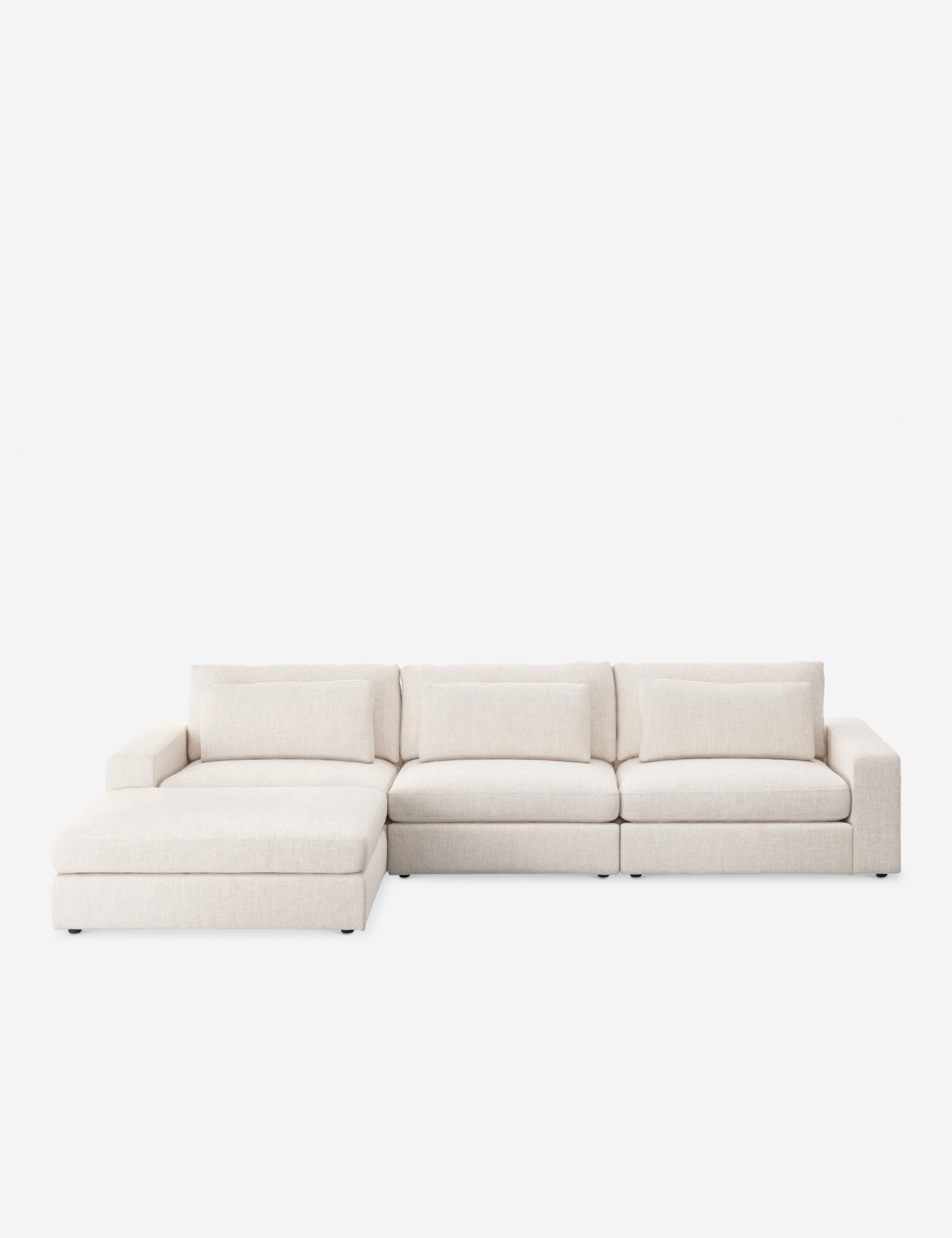 Cresswell Sectional Sofa - Off White