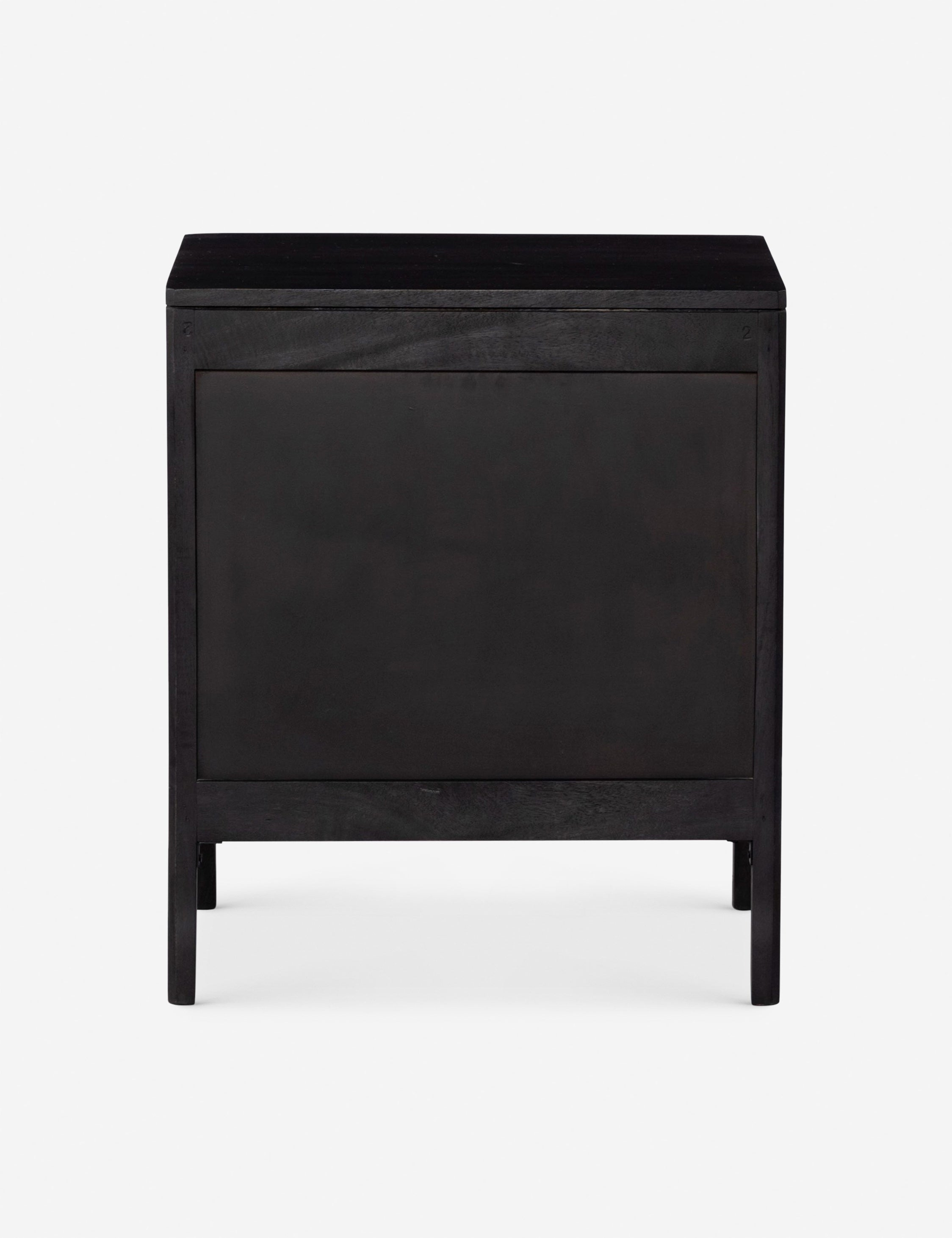 Hannah Nightstand - Black and Black / Left-Side