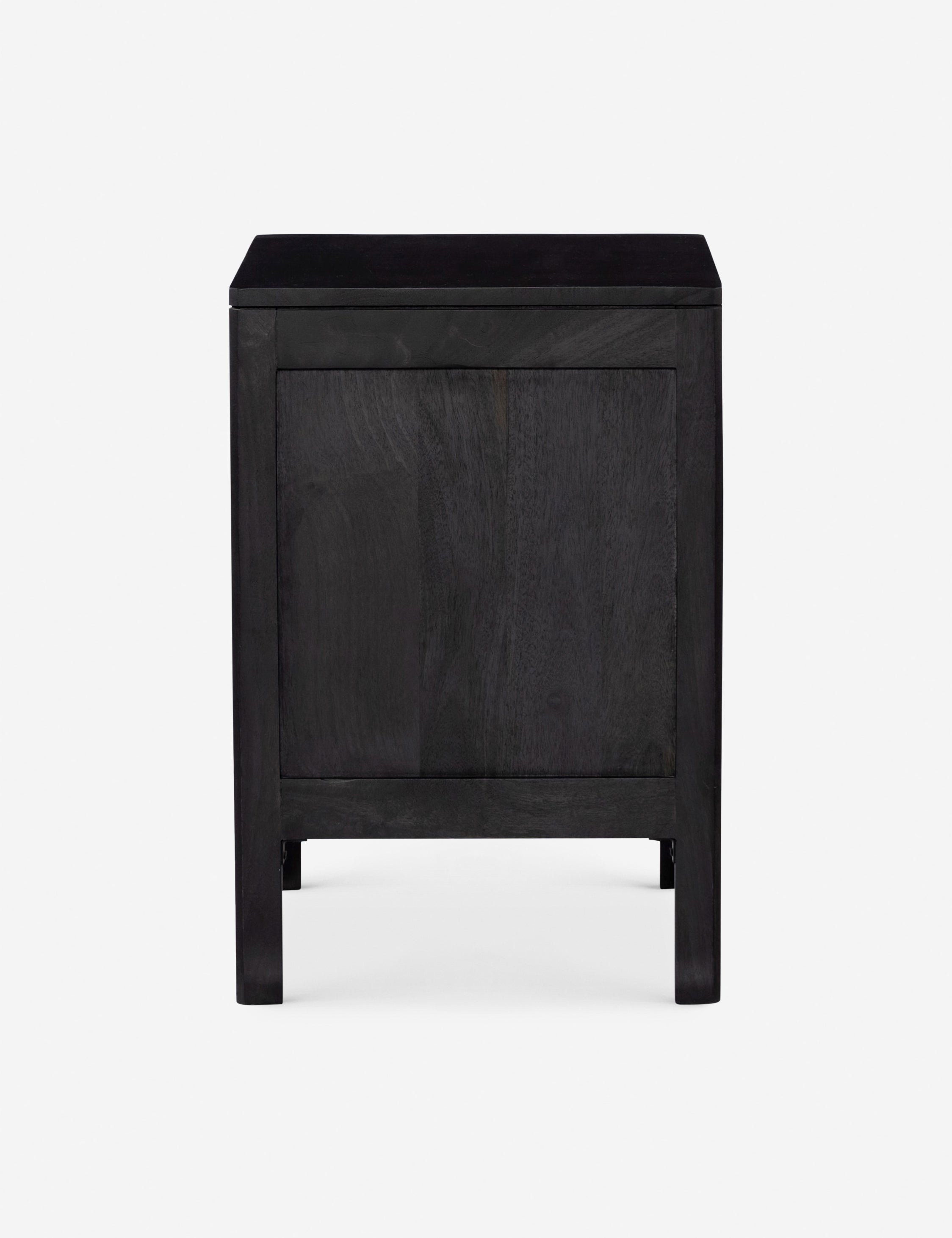 Hannah Nightstand - Black and Black / Left-Side