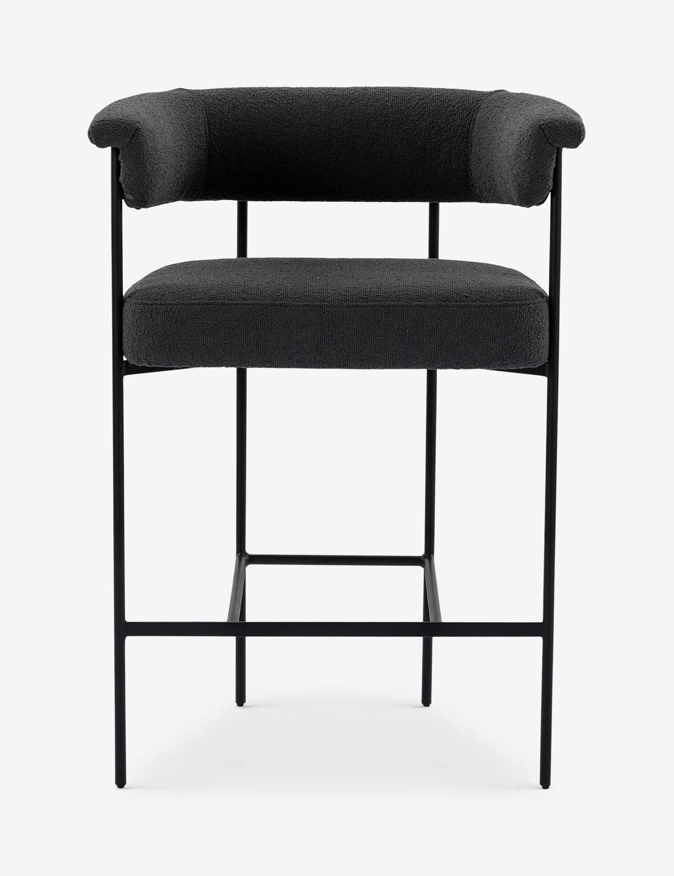 Kyleigh Counter Stool - Slate Boucle
