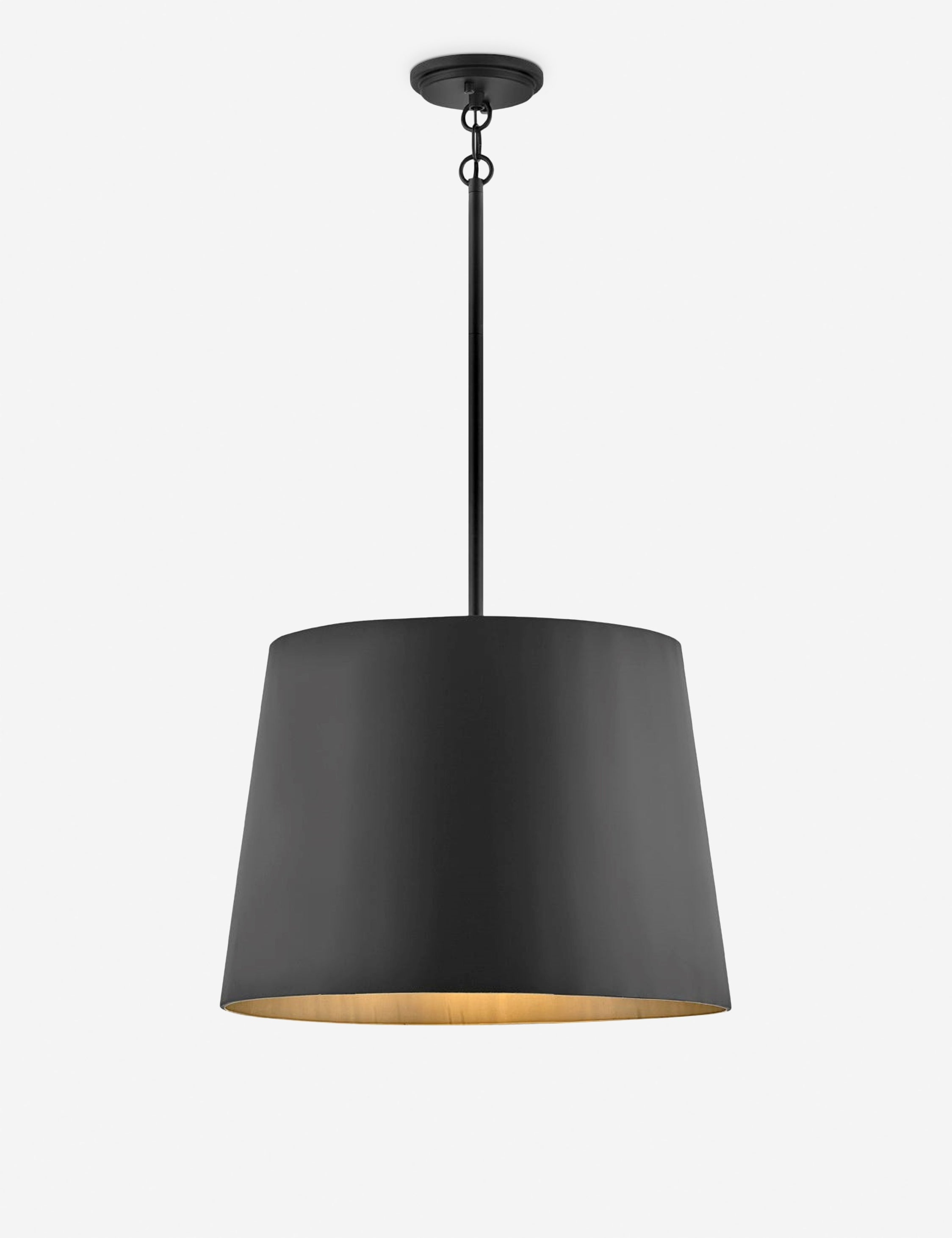 Marlon Outdoor Pendant Light - Black / 20"Dia