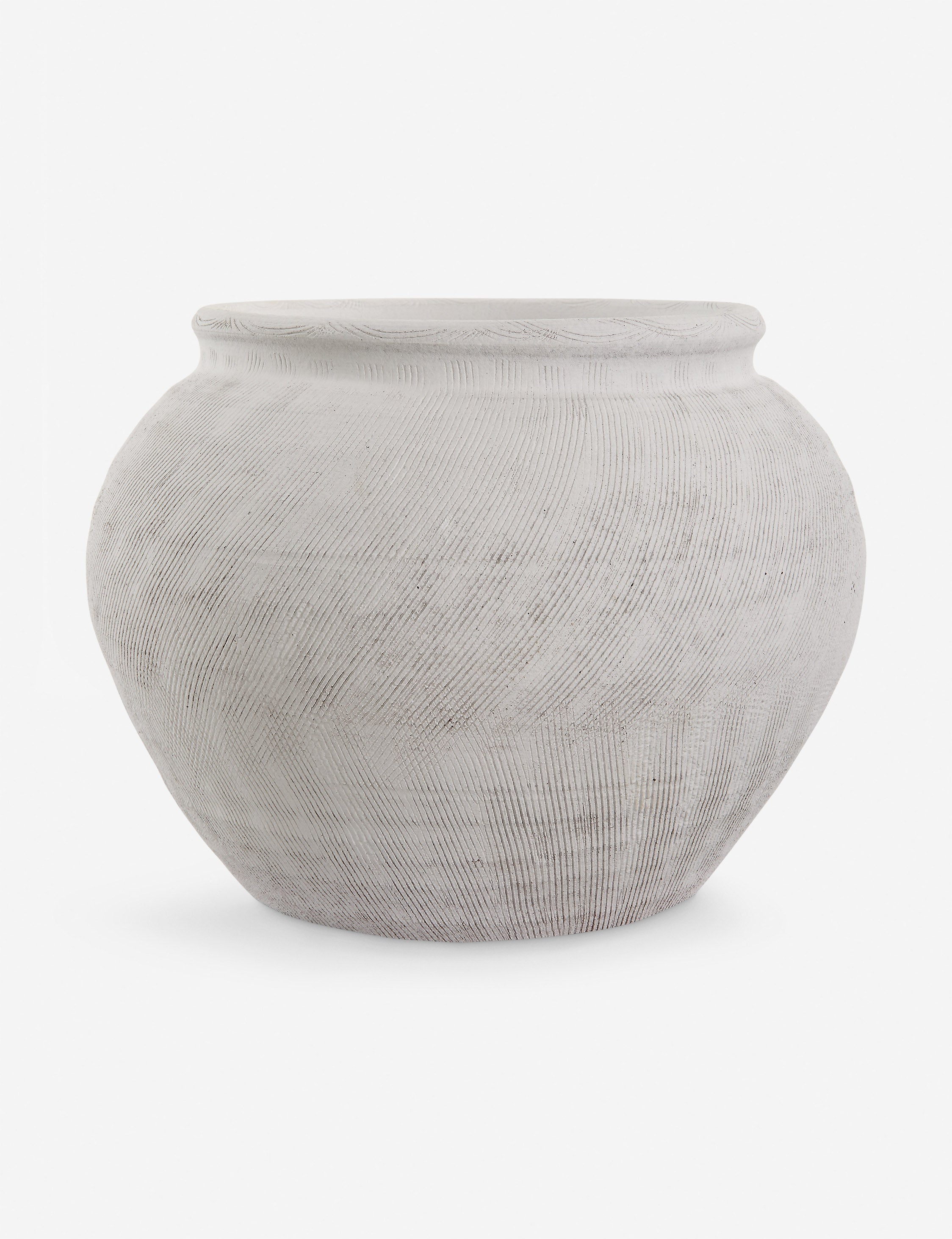Arrosa Decorative Vase - White