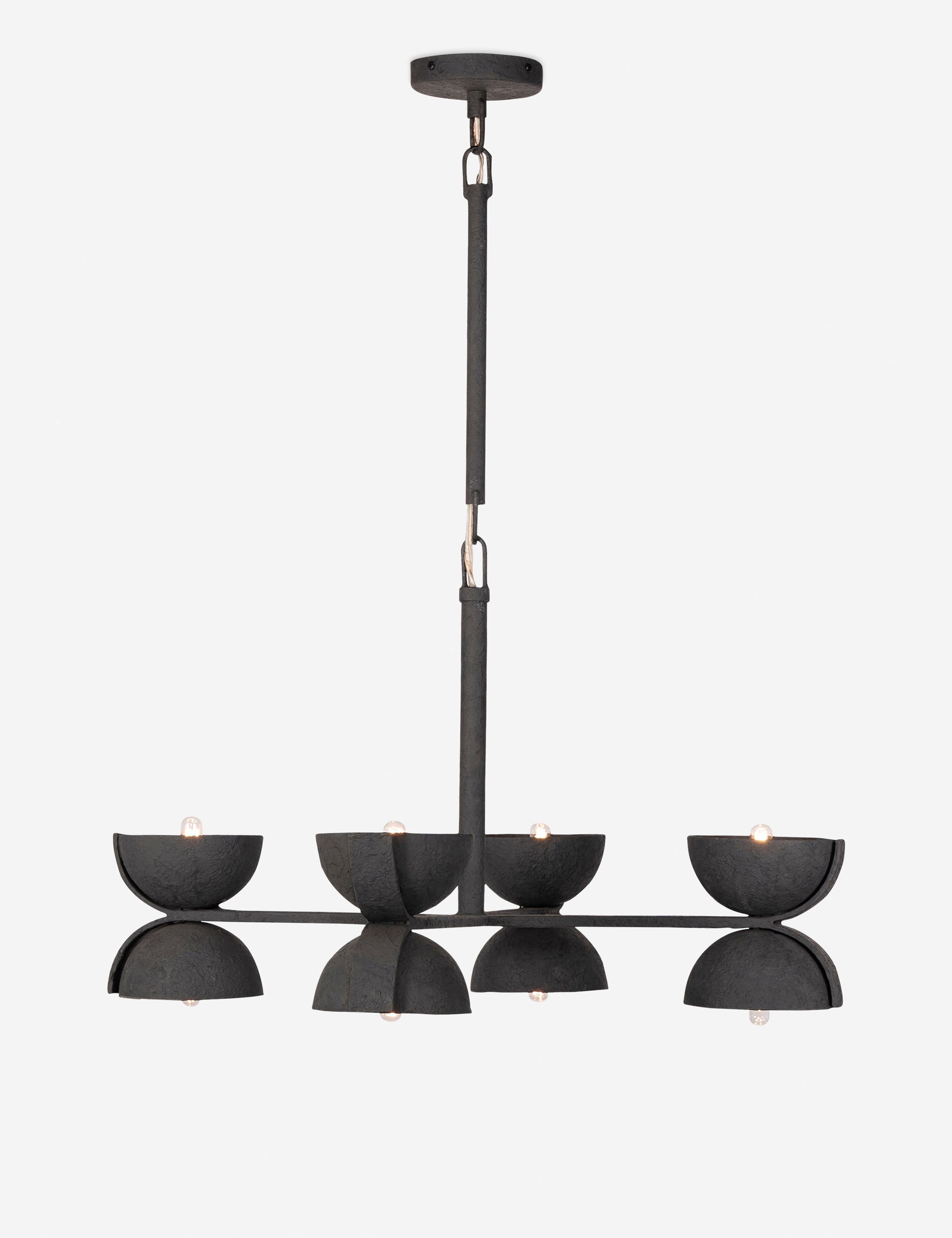 Ricardo Chandelier - Black / 28"Dia