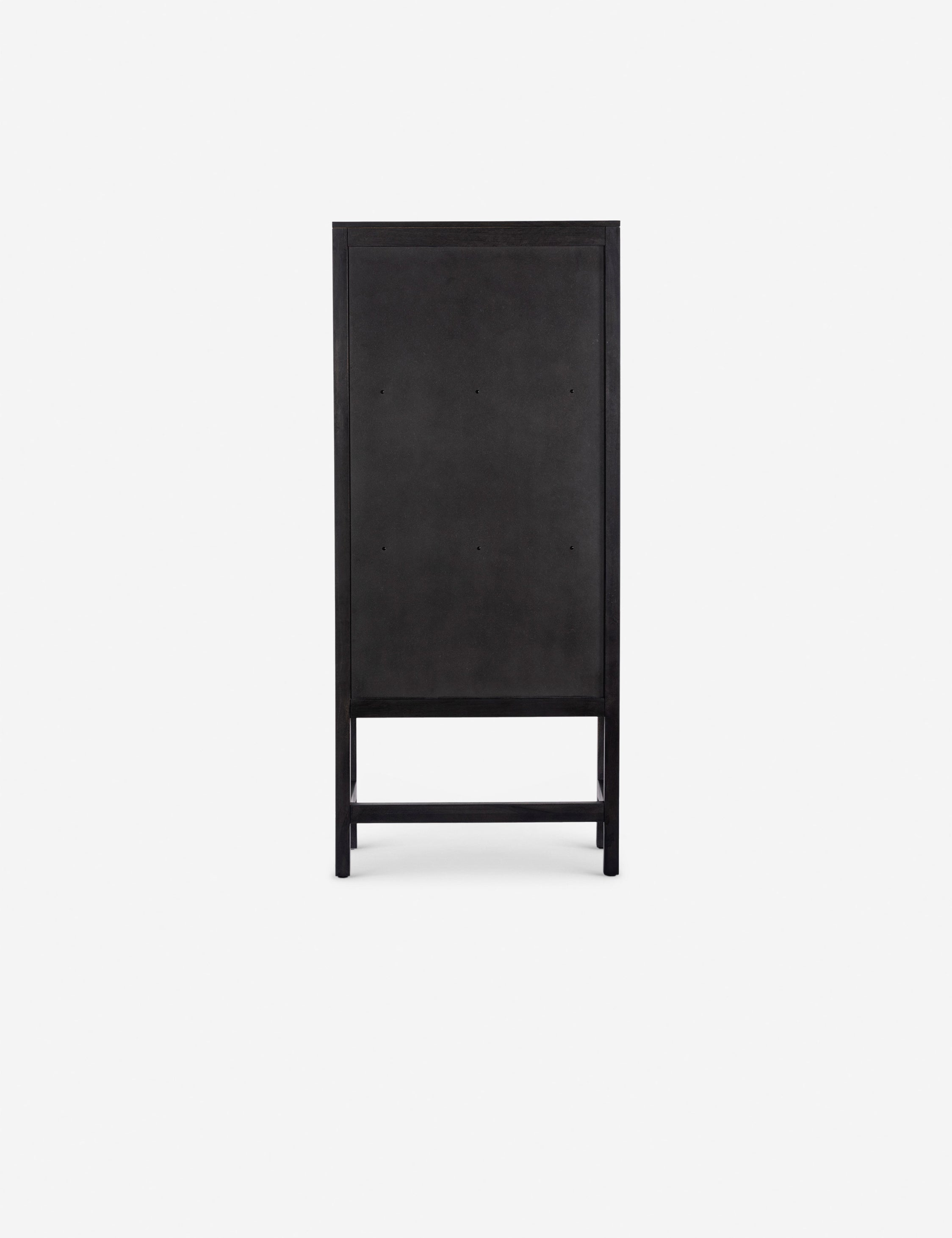 Hannah Narrow Cabinet - Black and Black