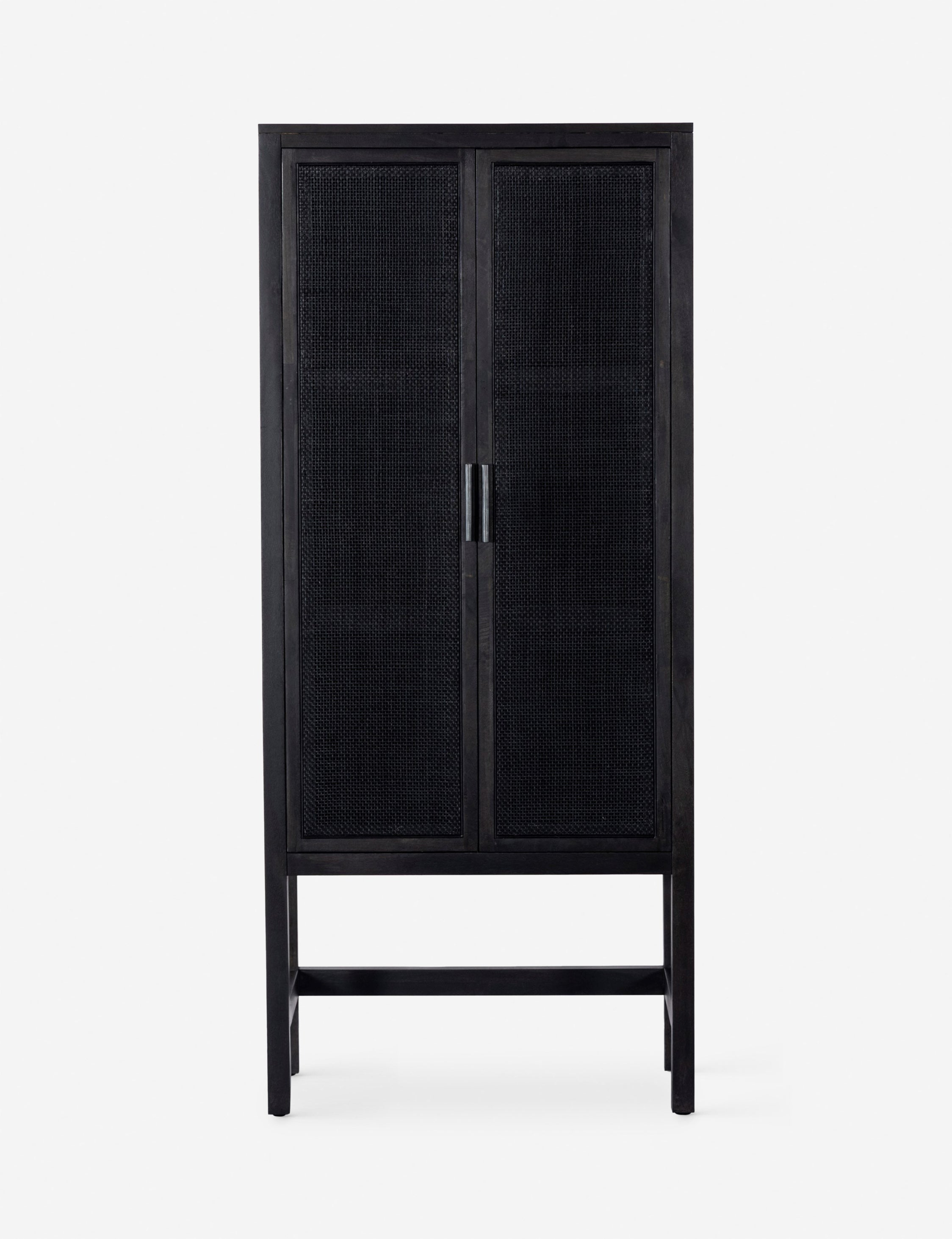 Hannah Narrow Cabinet - Black and Black