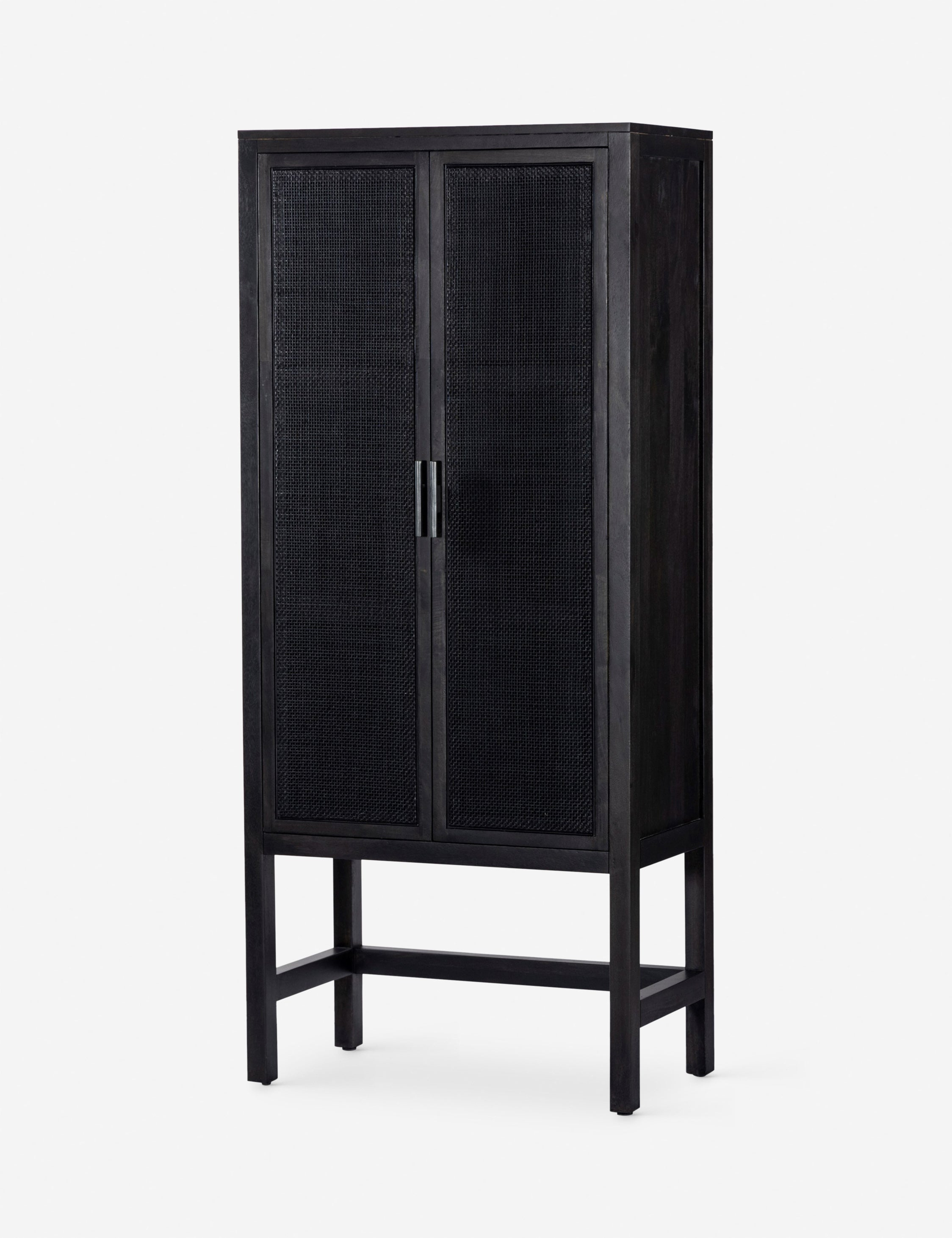 Hannah Narrow Cabinet - Black and Black