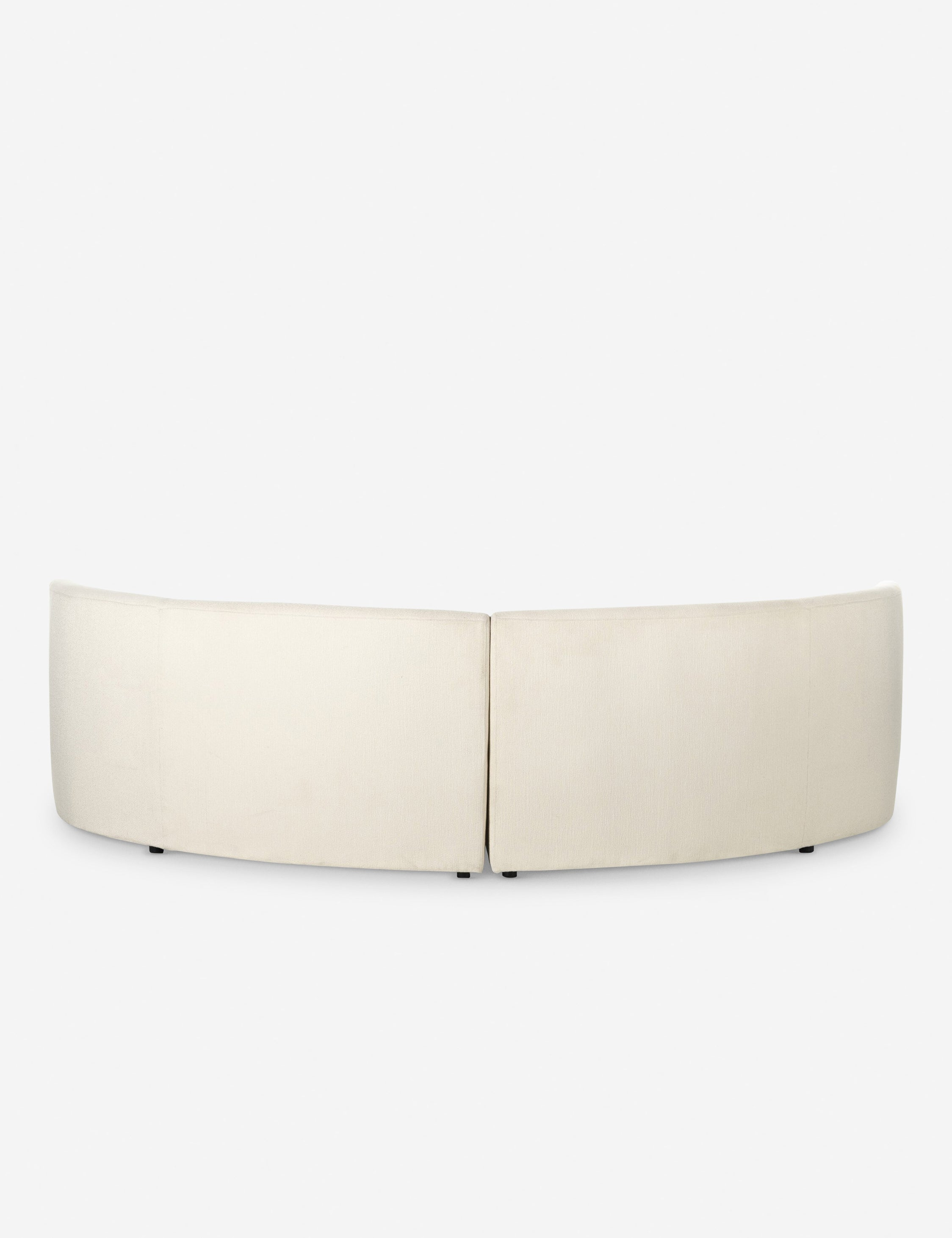 Kaylani Dining Bench - Ivory Performance Fabric